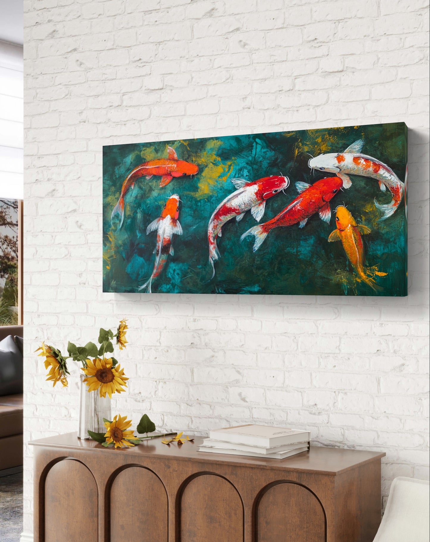 Koi Fishes - Feng Shui Paintings