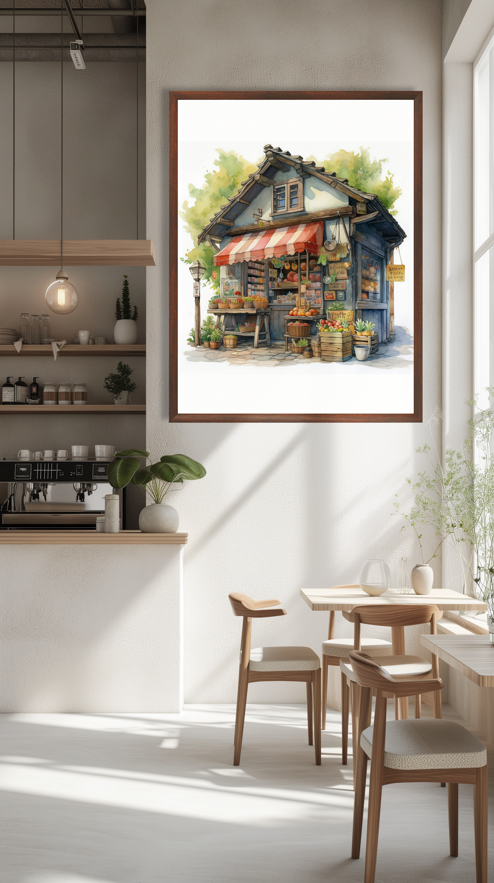 Buy Wall Art Grocers And Coffee Merchants by Coffee Couture