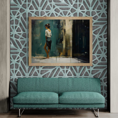 Leah loves Teal Exclusive Painting