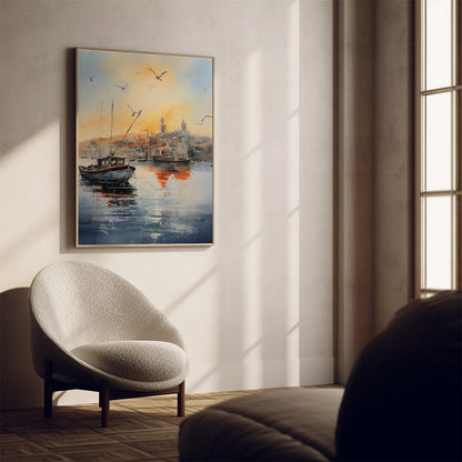 Buy Wall Art Golden Horn by Stamboul Istanbul