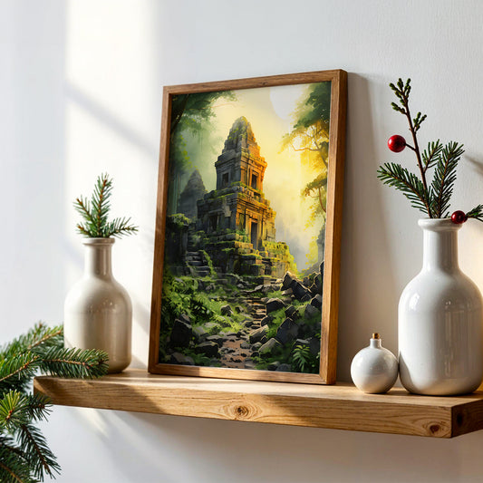 Veitnamese Painting in a Lifestyle Setting