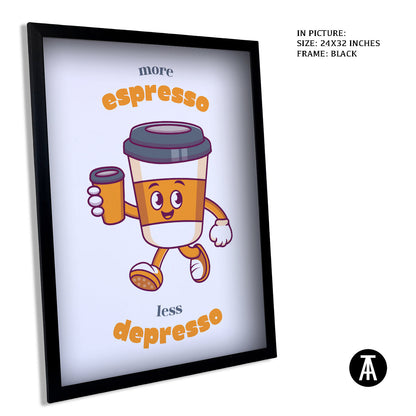 Artwork in Metal Earling Silver Frame