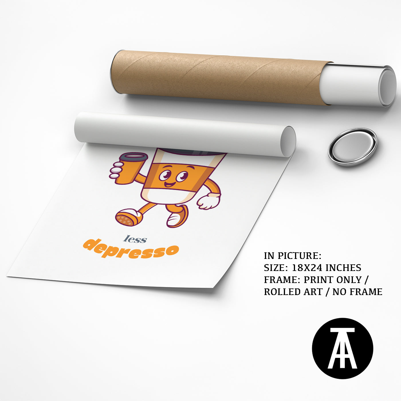 Artwork as Print Only or Rolled Art