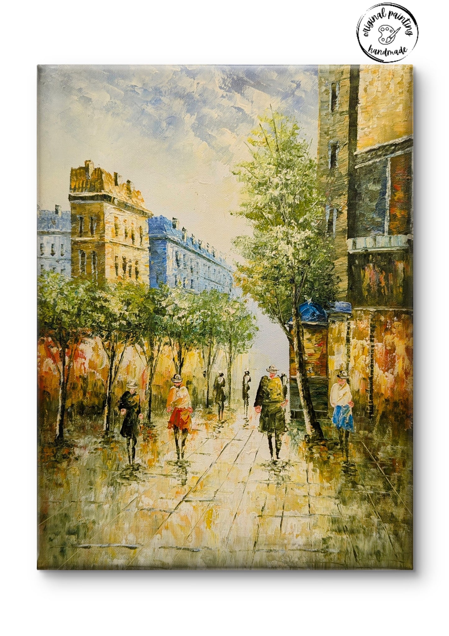 Champs Elysees by Toan Minh (Canvas Painting -30X40 cm)