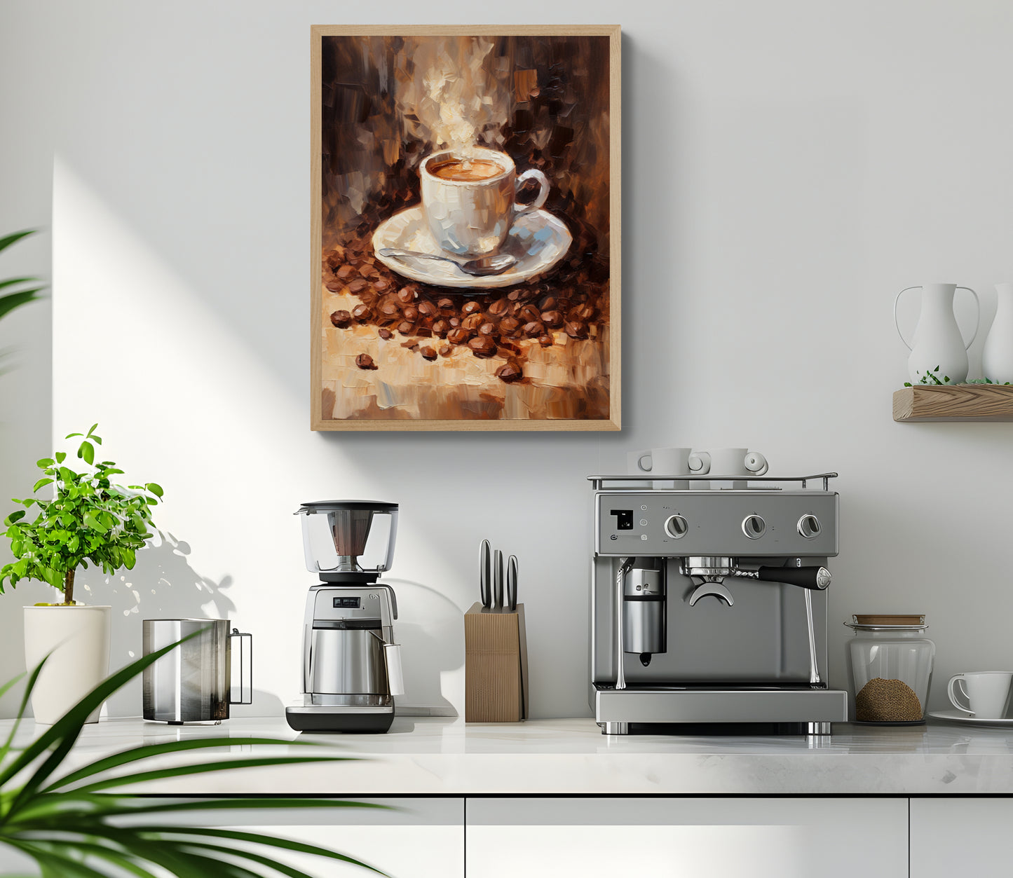 Steaming Cup Of Coffee by Coffee Couture