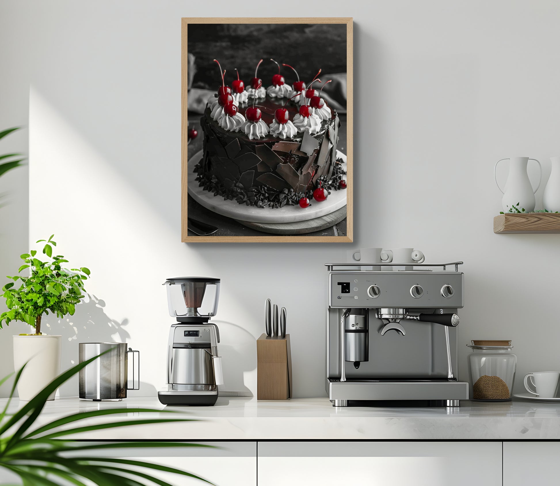 Buy Wall Art Blackforest Cake by Coffee Couture