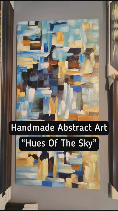 Hues Of The Sky by Toan Minh (Canvas Painting - 80X160 cm)