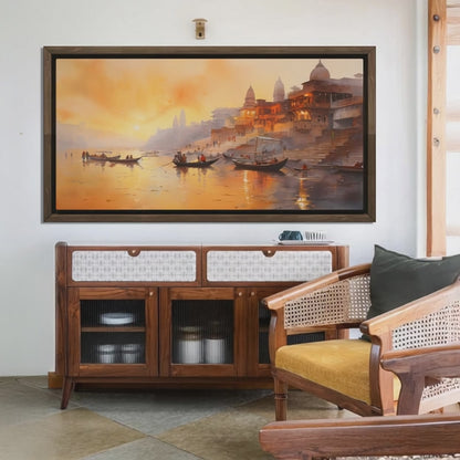 Benares Ghats By Panoramic India