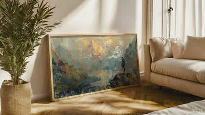 The Solo Hiker by Pompidou Moderne