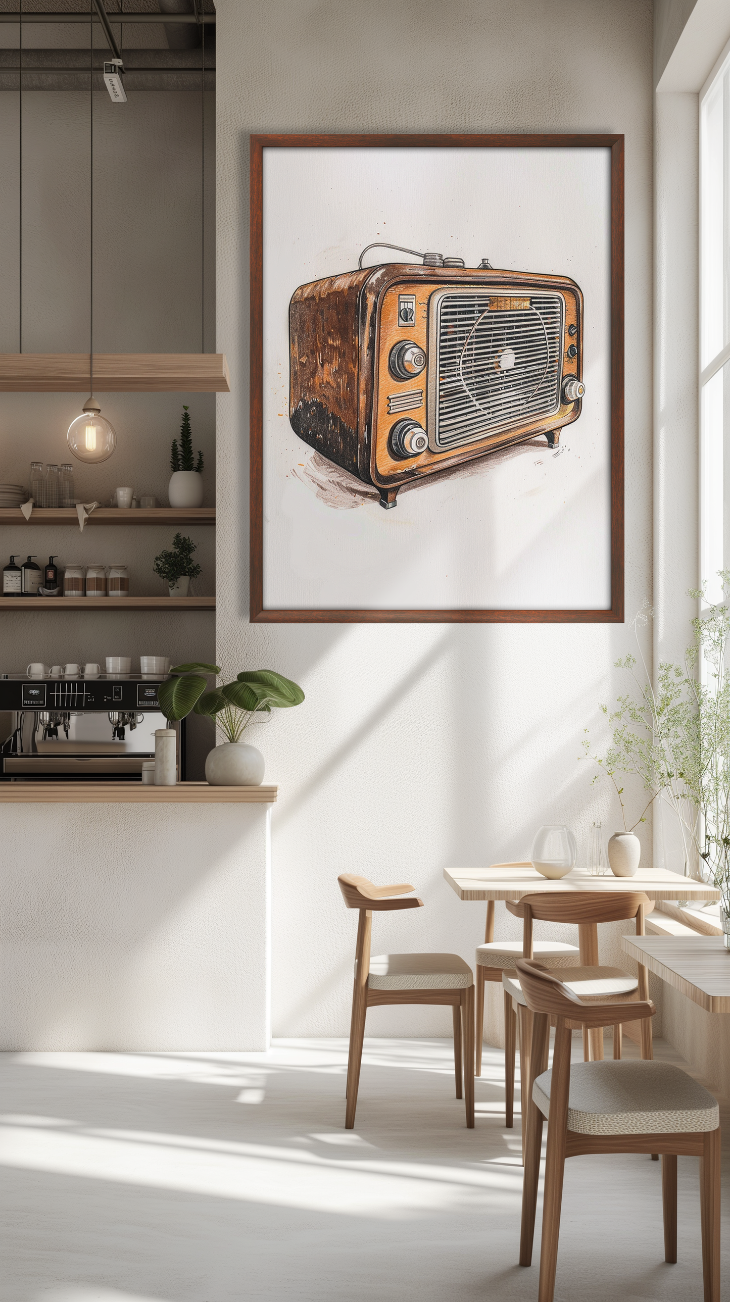 Vintage Radio by Coffee Couture