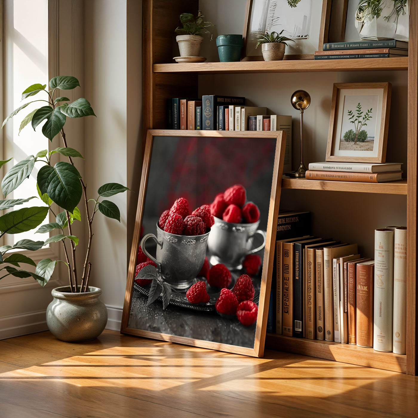 Vintage Raspberry Themed Decor Raspberries Are Red Living Room Wall Decor – TravelArty