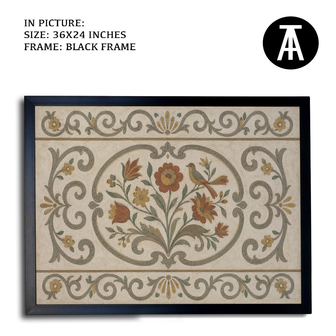 Royal Flowers by Textures of India