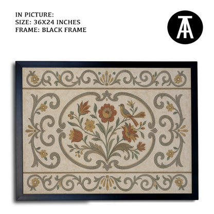 Royal Flowers by Textures of India