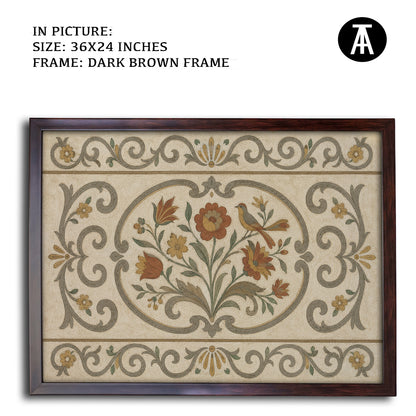 Royal Flowers by Textures of India
