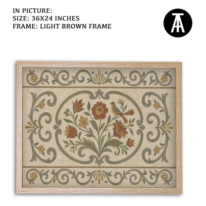 Royal Flowers by Textures of India
