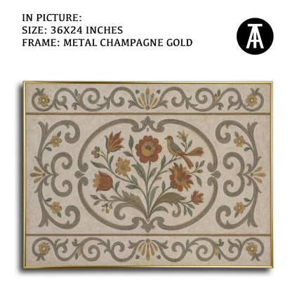 Royal Flowers by Textures of India