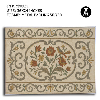 Royal Flowers by Textures of India