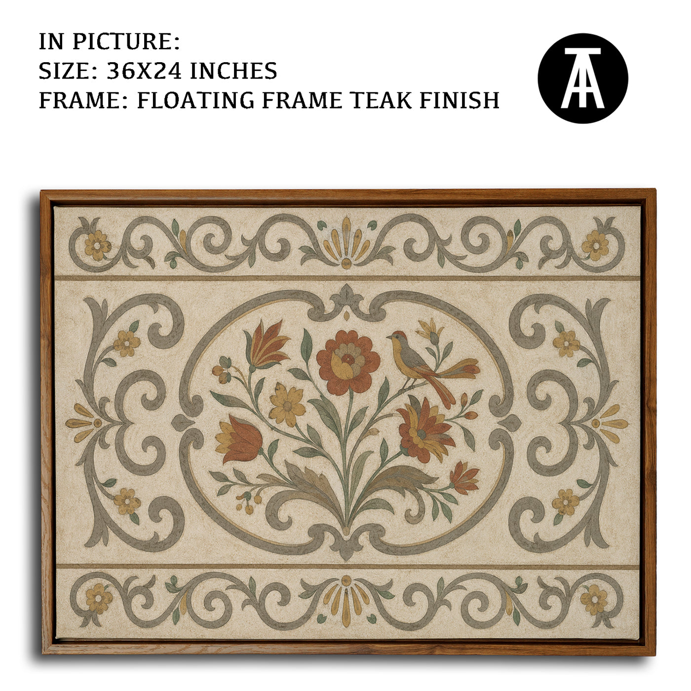 Royal Flowers by Textures of India