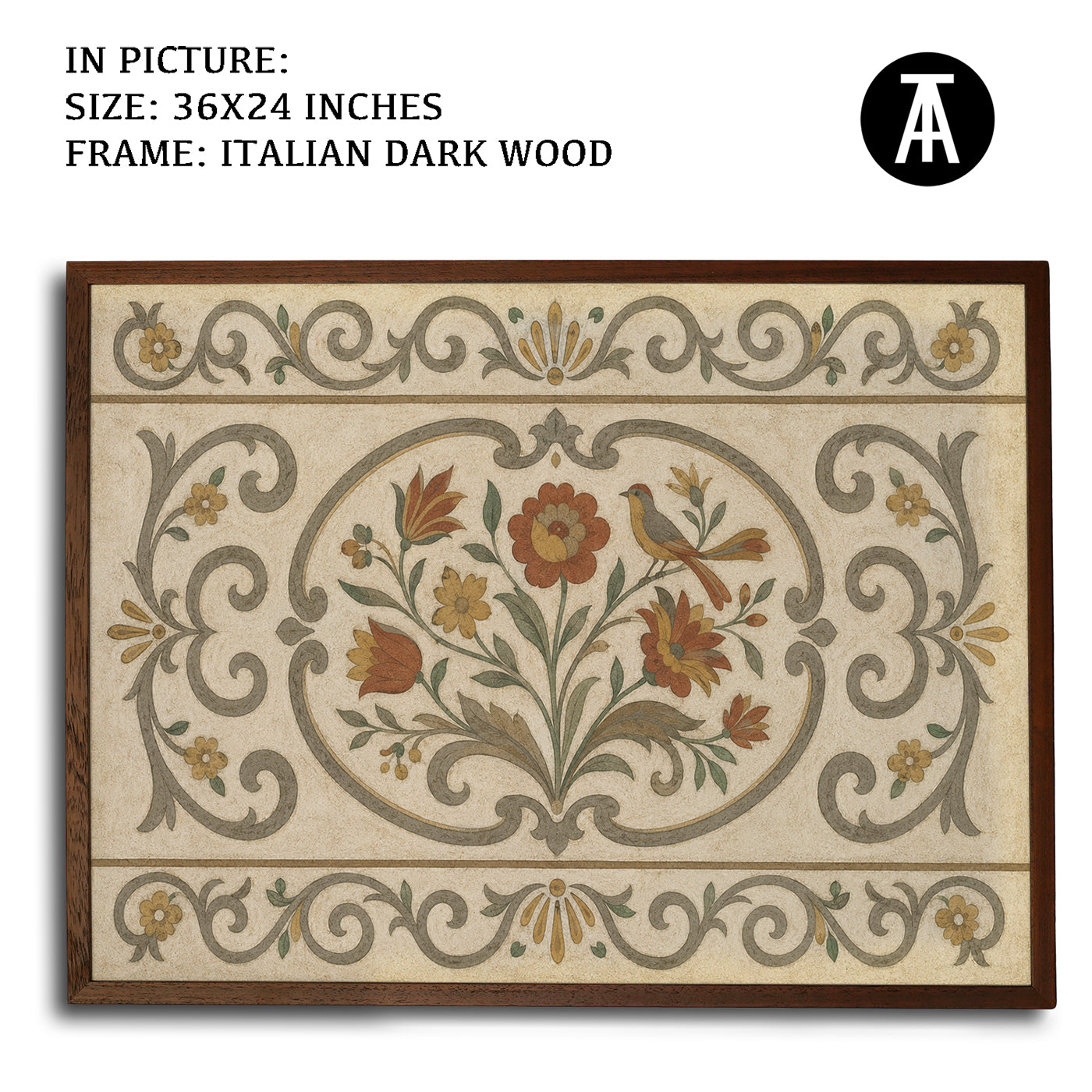 Royal Flowers by Textures of India