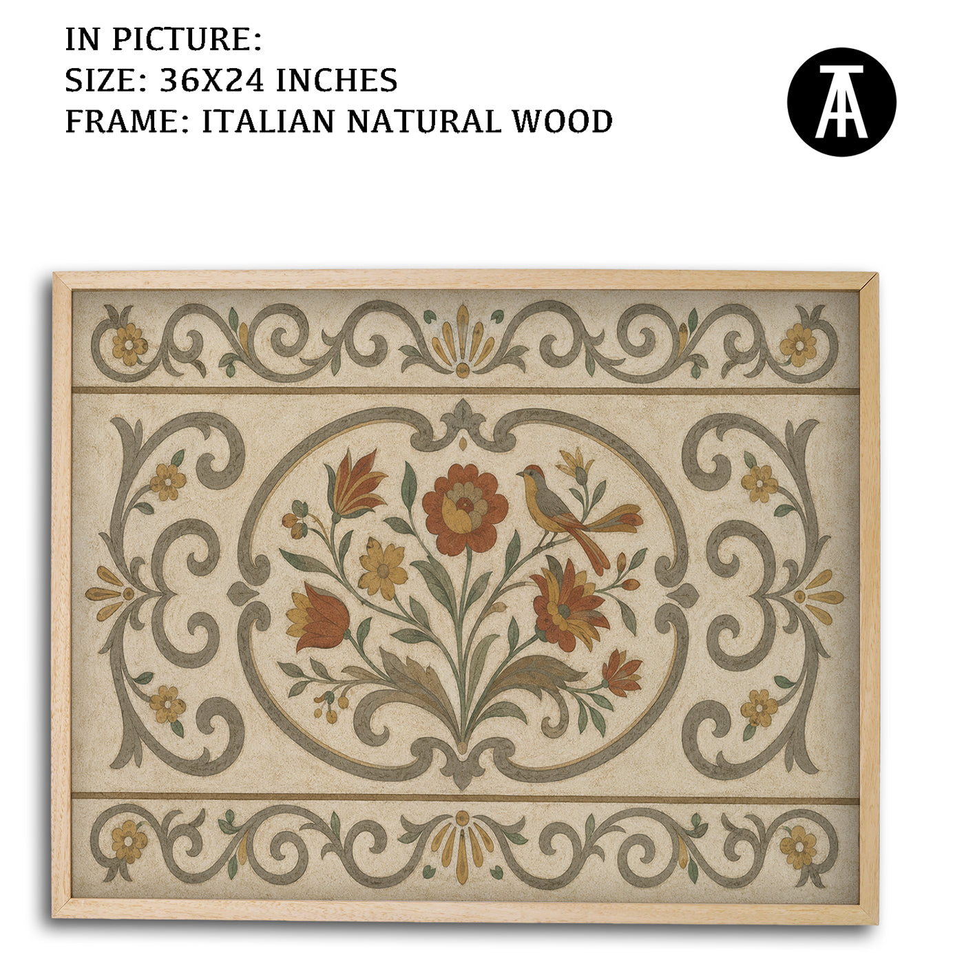 Royal Flowers by Textures of India