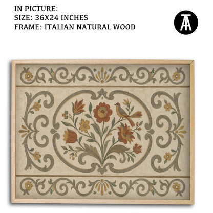 Royal Flowers by Textures of India