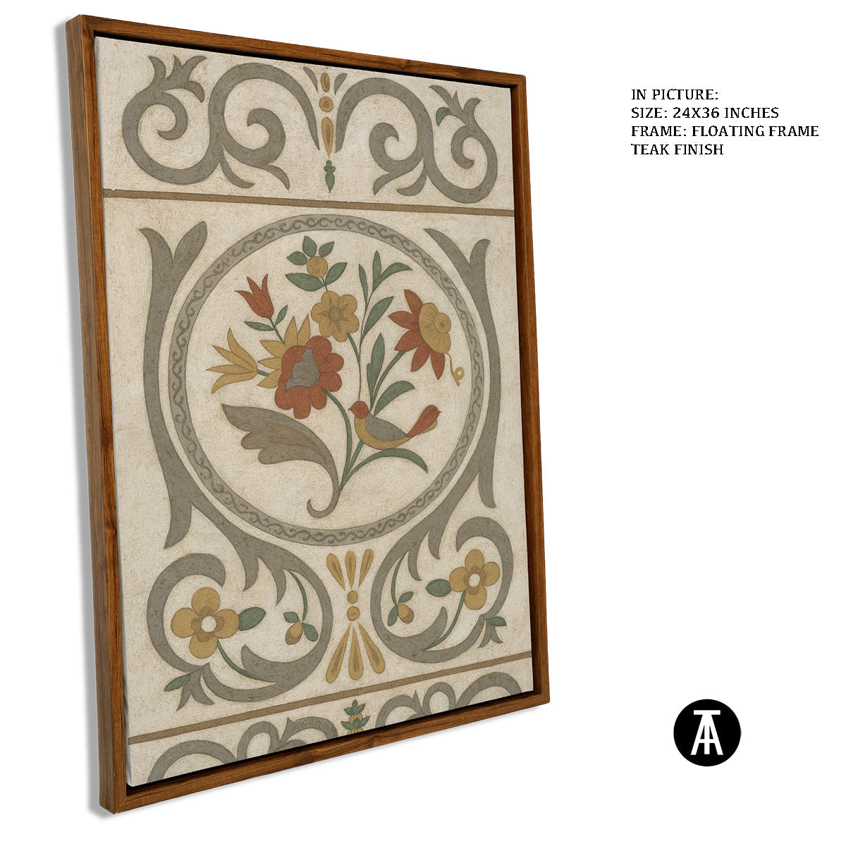 Artwork in Floating Frame