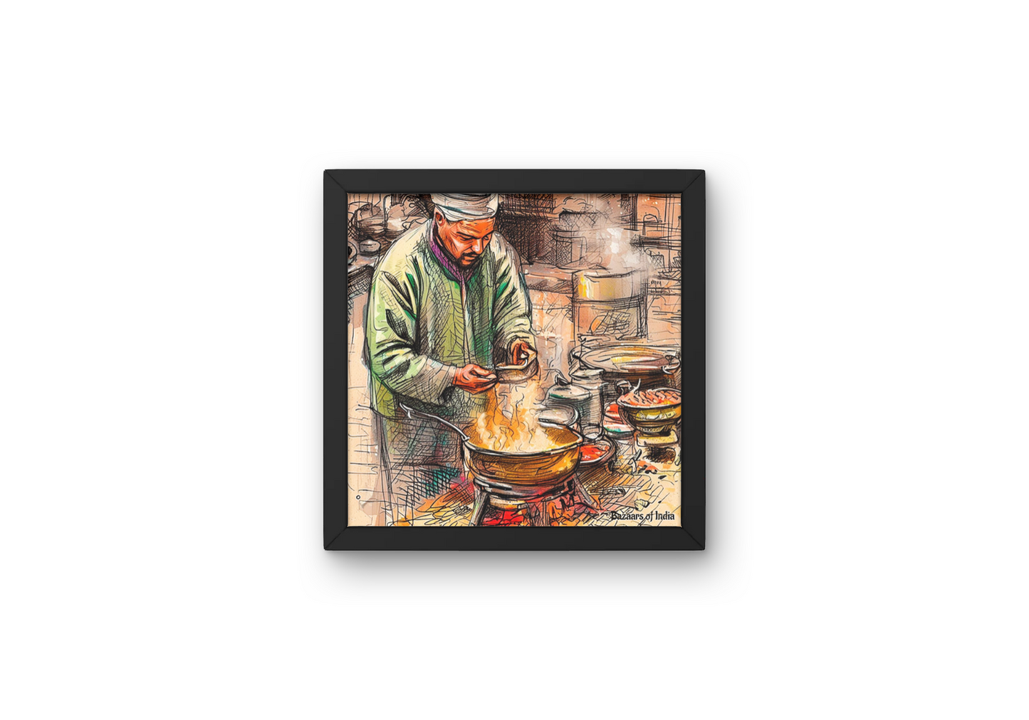 Chaiwala Indian Art wall decor