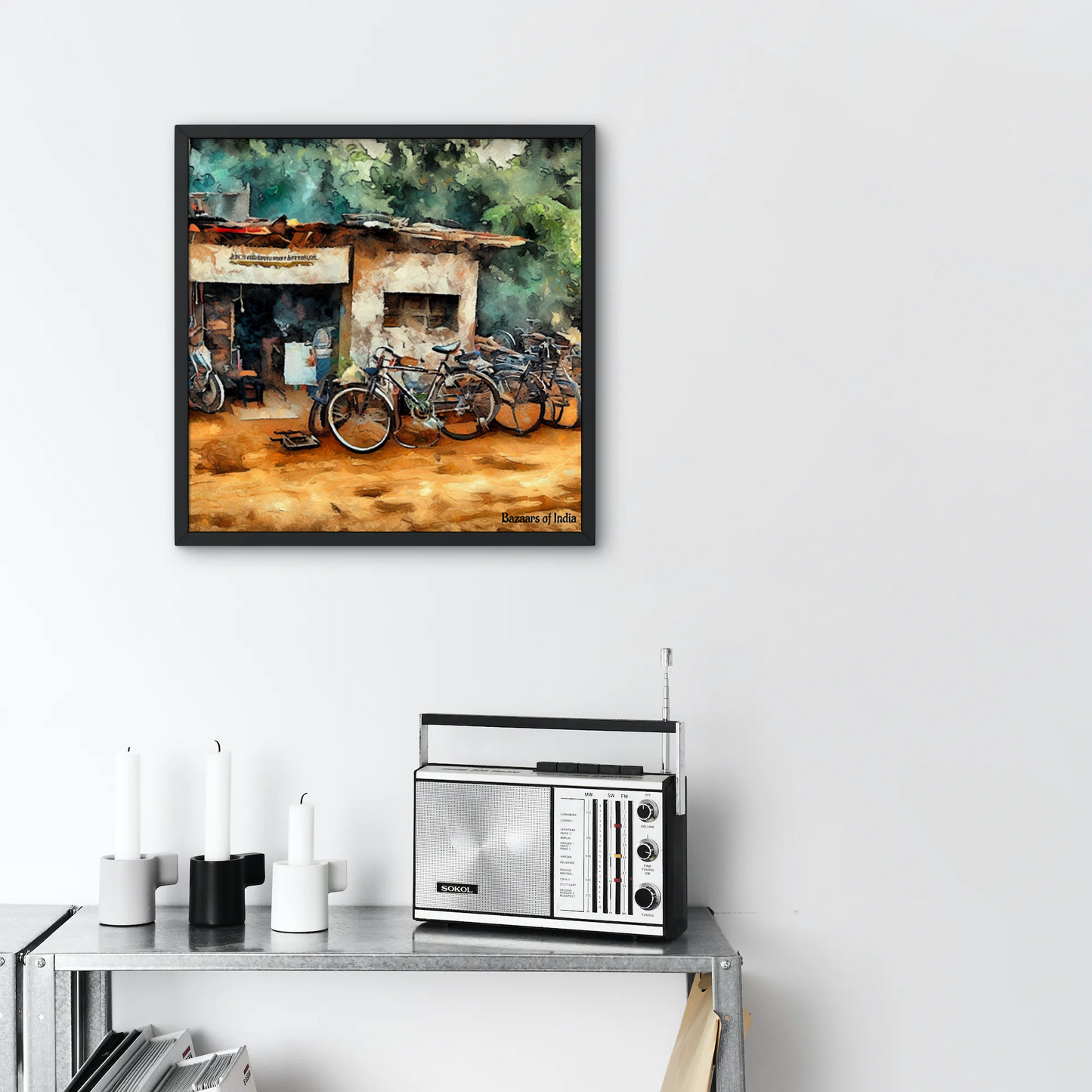 Puncture Repair Indian Art wall decor