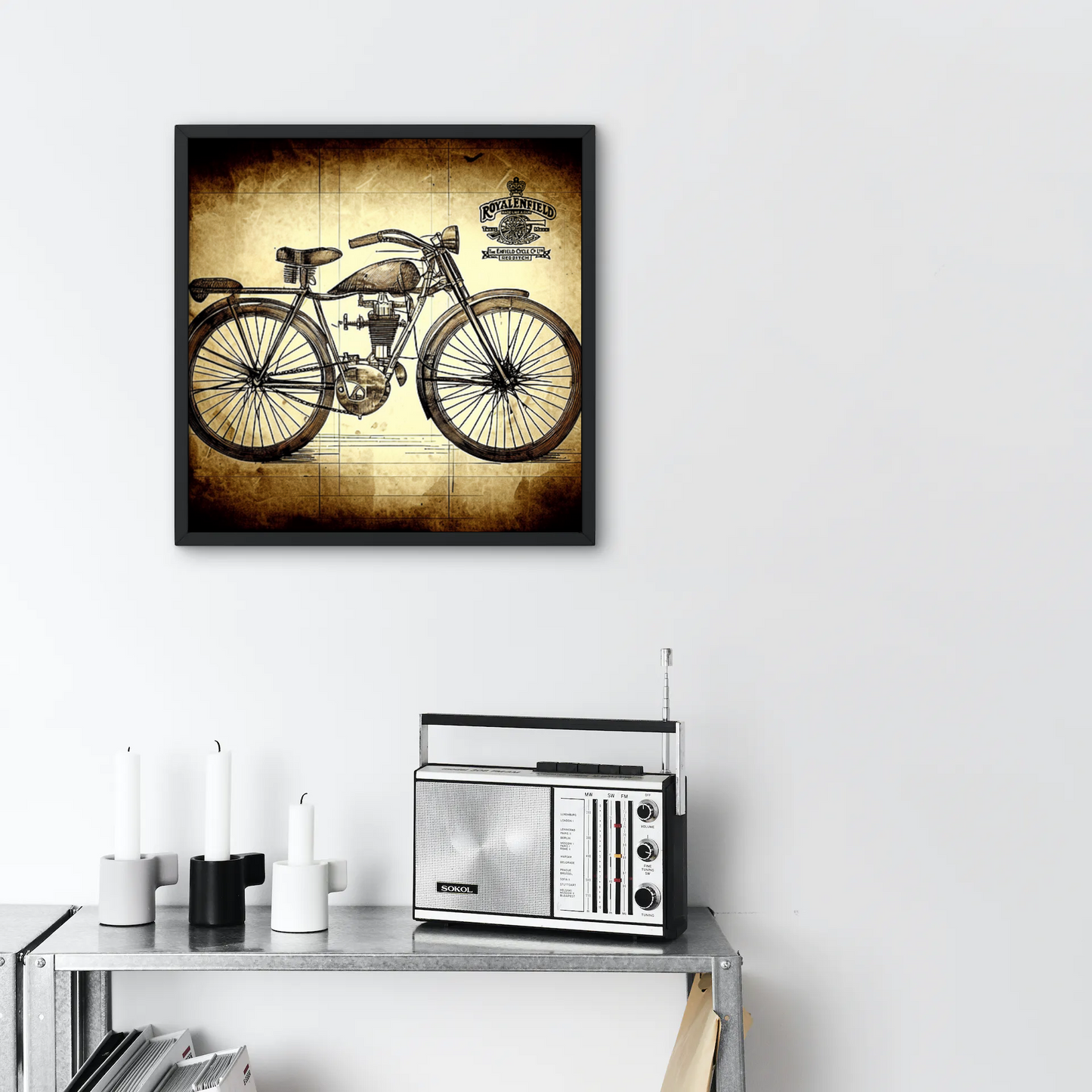 Bullet Indian Art wall decor