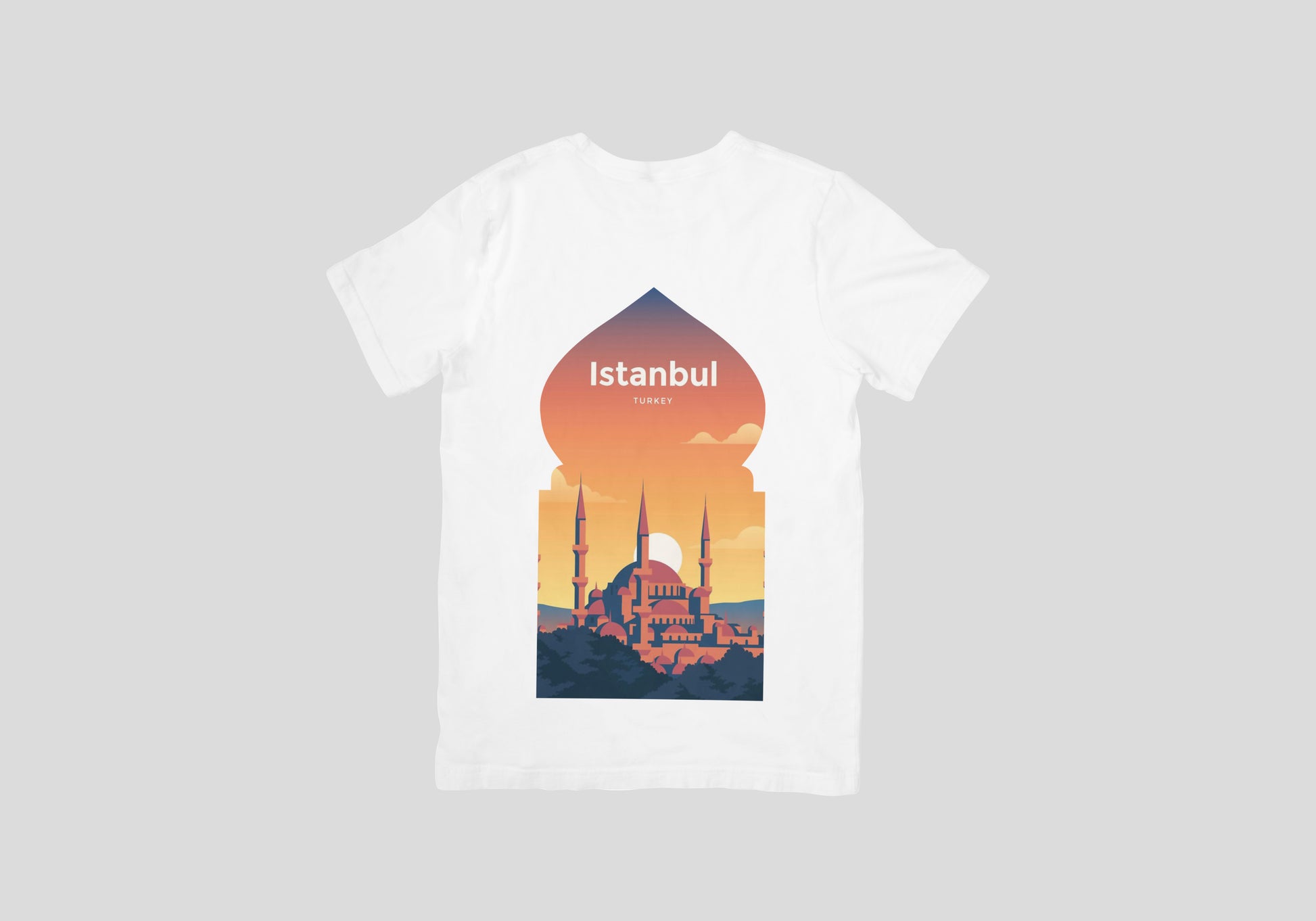 Istanbul Skyline Graphic Vintage Souvenir Tee T Shirts, Hoodies