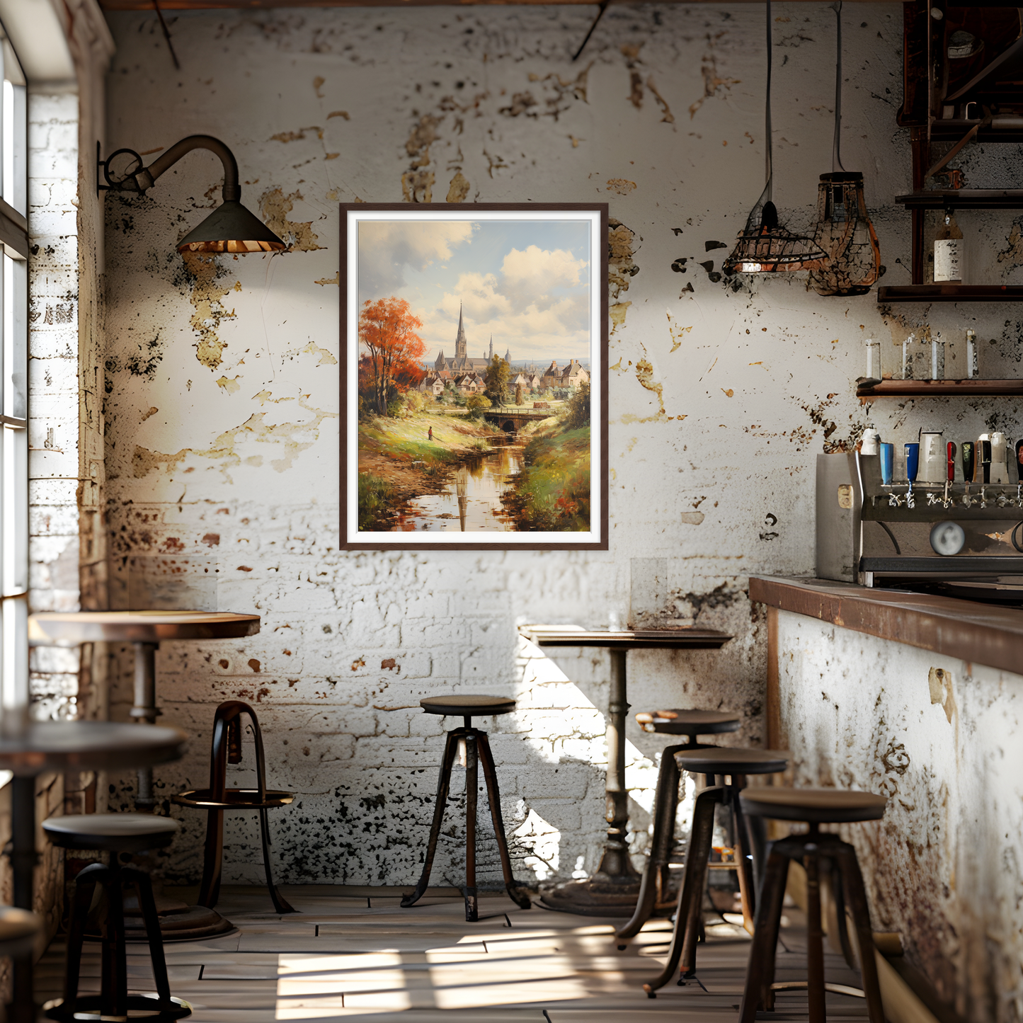 Buy Wall Art A London Suburb by Vintage London