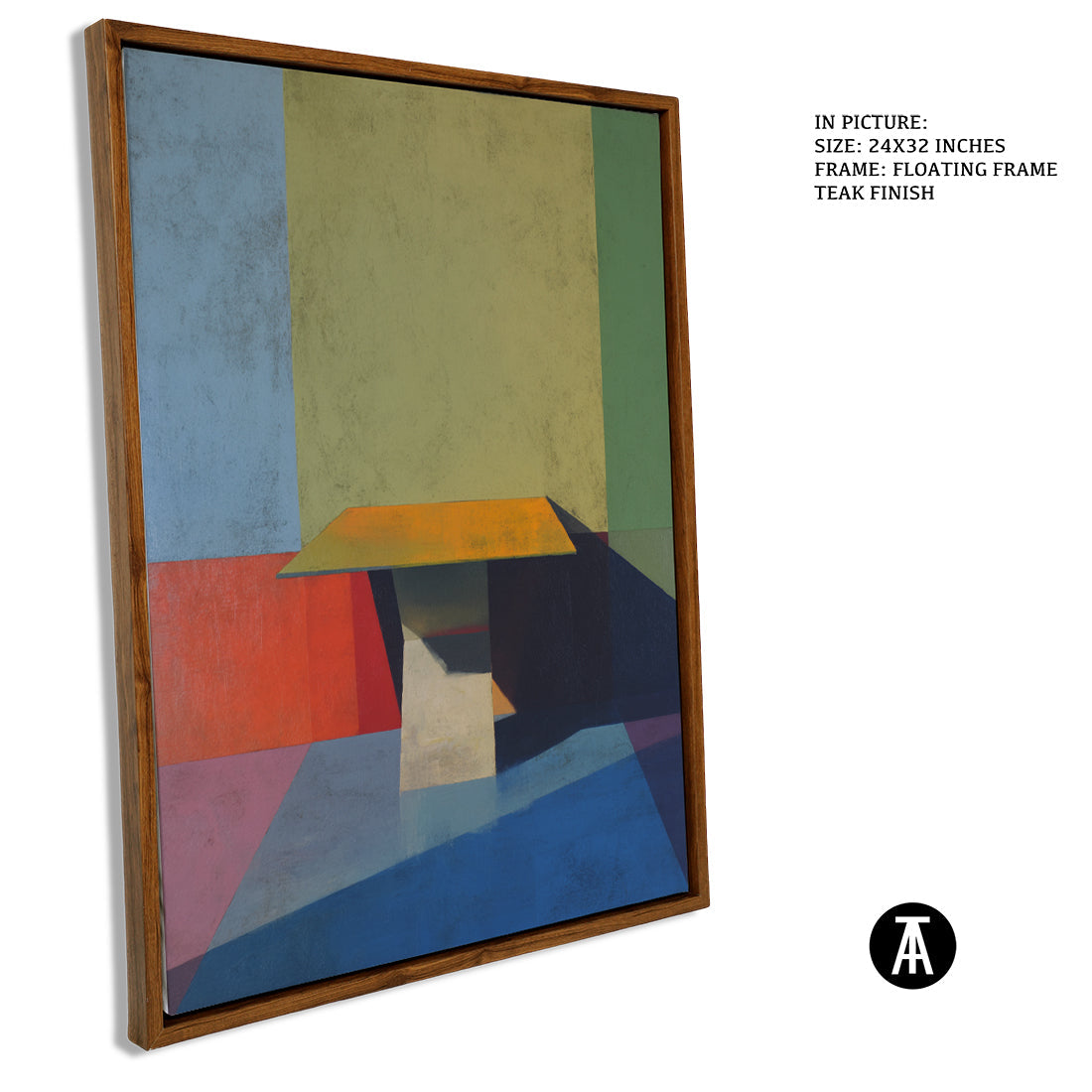 Artwork in Floating Frame