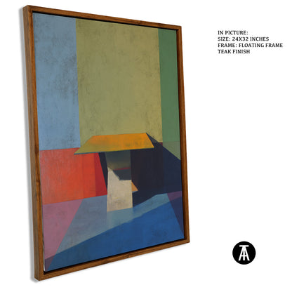 Artwork in Floating Frame