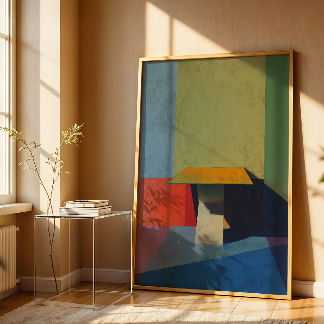 Painting in a Lifestyle Setting