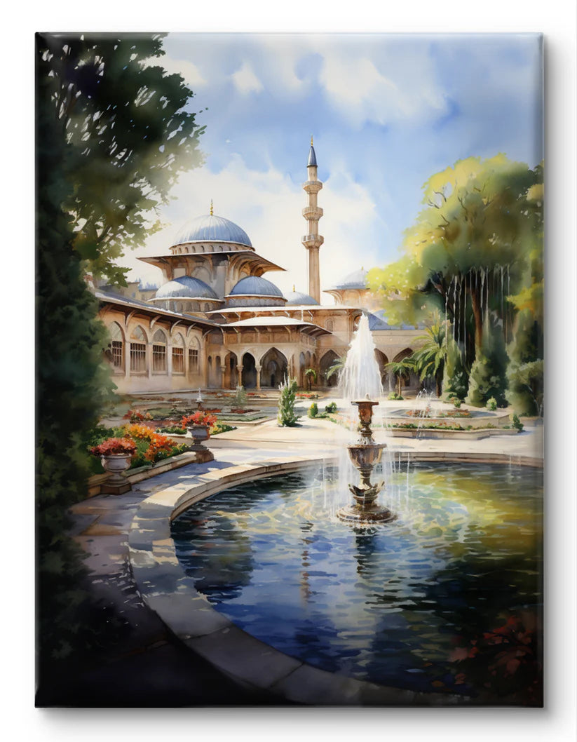 Golden Horizons - Gallery Wall Set of 3 Framed Art