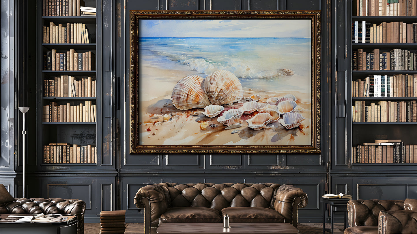 Unwanted Sea Shells Exclusive Painting