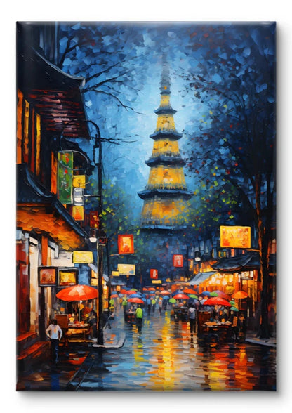 Vietnamese Charm - Gallery Wall Set of 3 Framed Art