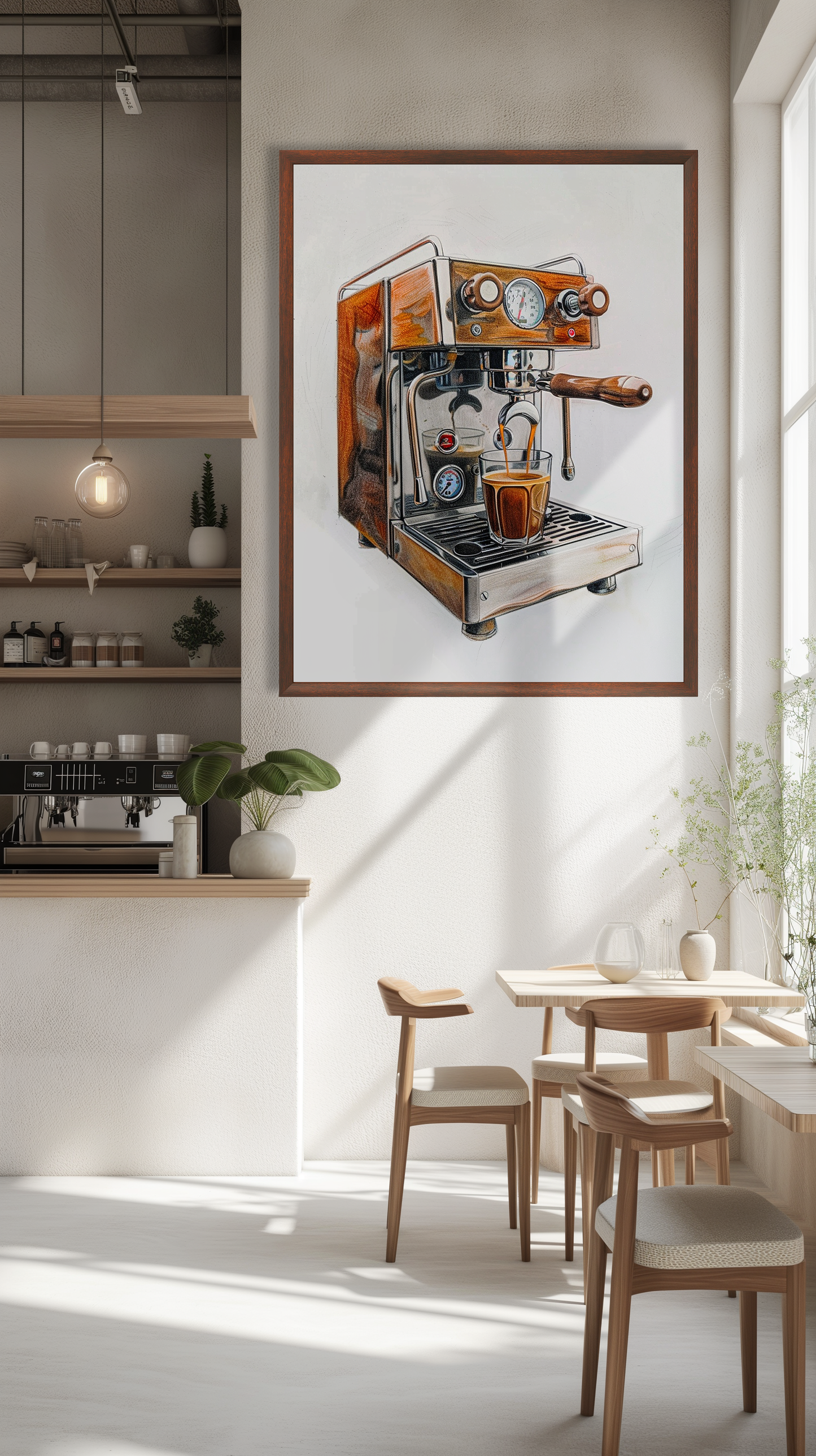Vintage Espresso Machine by Coffee Couture