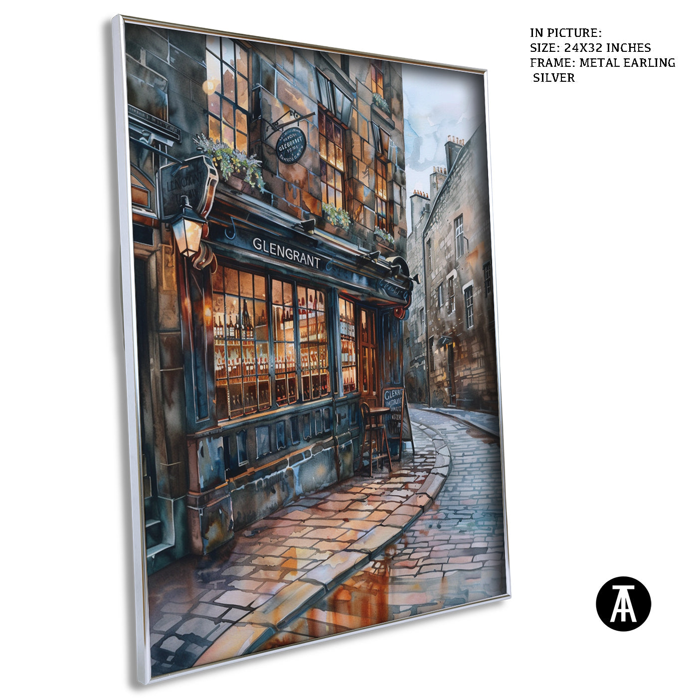 Artwork in Black Frame