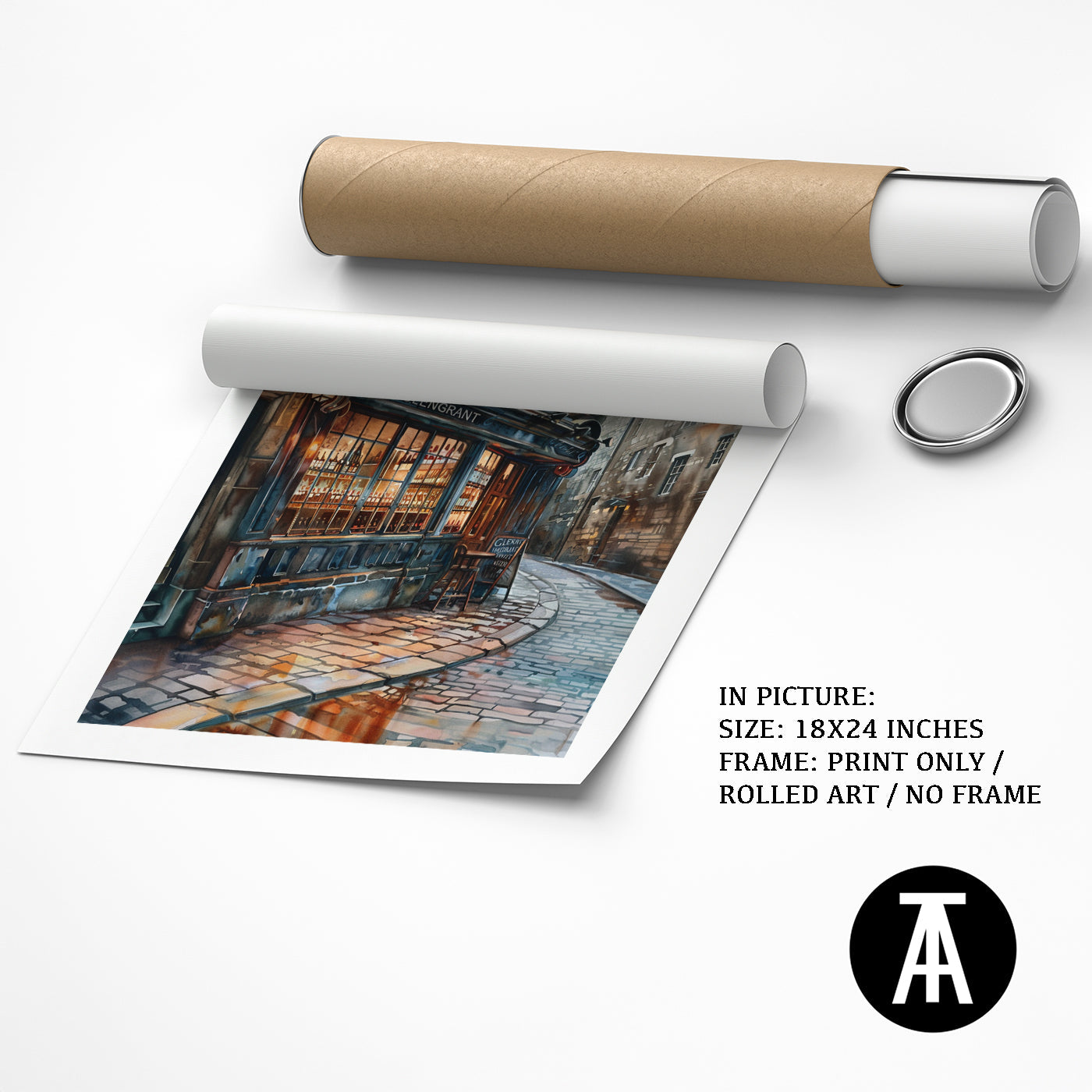 Artwork as Print Only or Rolled Art